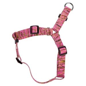 CBP Pink Waterfowl Camo Leash & Harness Set